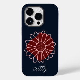 Funda Para iPhone 14 Pro De Case-Mate Girasol ruso contemporáneo