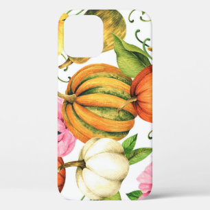 Funda Para iPhone 12 Girasoles de calabazas: diseño de patrones de acua