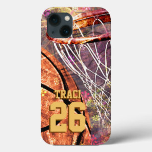 Funda Para iPhone 13 Girly Basketball
