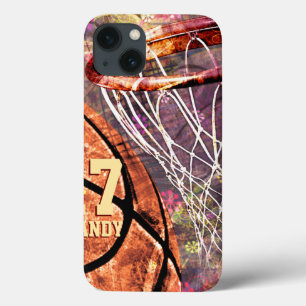 Funda Para iPhone 13 Girly Basketball