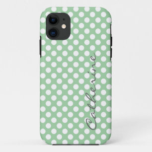 title_seo2 Girly, la moderna polka verde claro se pone person