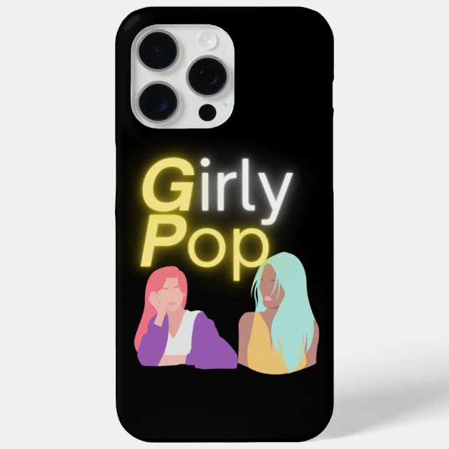 Funda De Case-Mate Para iPhone Girly pop phone (Reverso )