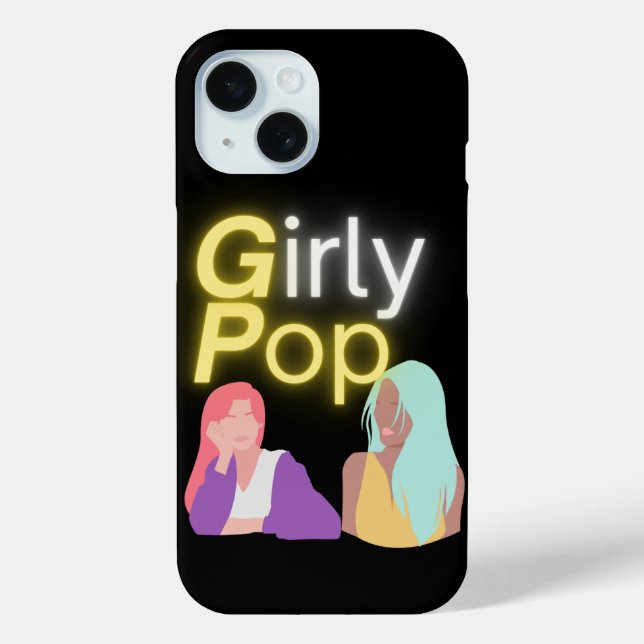 Funda De Case-Mate Para iPhone Girly pop phone case (Reverso )