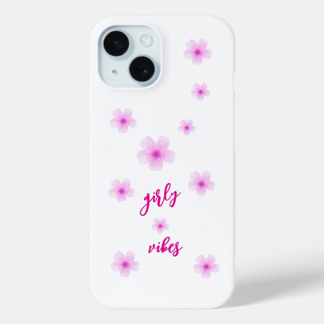 Funda De Case-Mate Para iPhone girly vibe (Reverso )