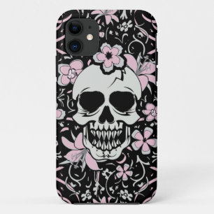Funda Para iPhone 11 Girly Vintage Skull