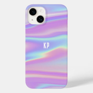 Funda Para iPhone 14 De Case-Mate Giro irlandés monogramado Resumen contemporáneo