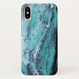 Funda Para iPhone X Giro negro verde
