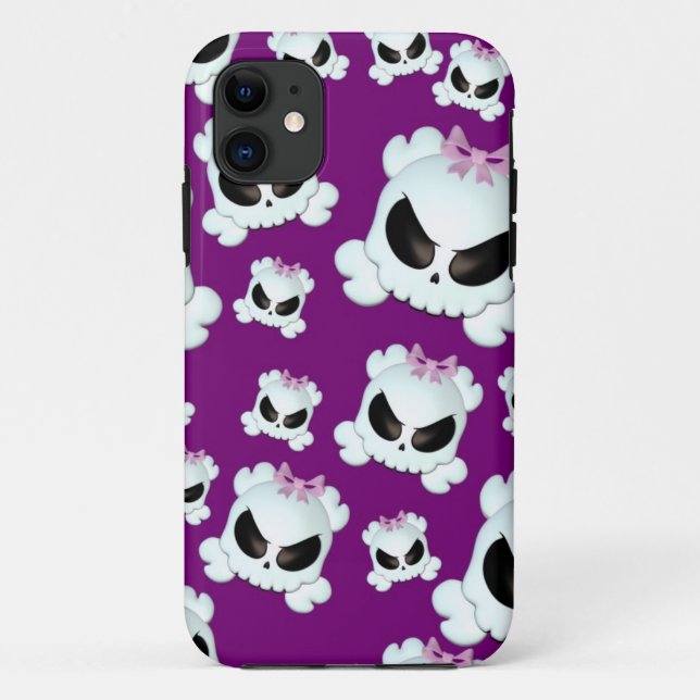 Funda De Case-Mate Para iPhone Girona Skullz (Reverso)