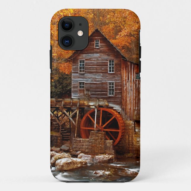 Funda De Case-Mate Para iPhone Glade Creek Grist Mill (Reverso)