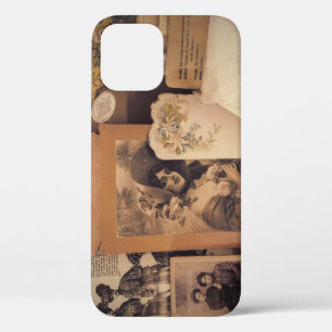 Funda Para iPhone 12 Glamour nostálgica: retratos rusos vintage.