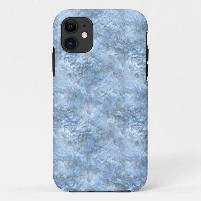 Funda De Case-Mate Para iPhone Glass Blue Frost (Reverso)