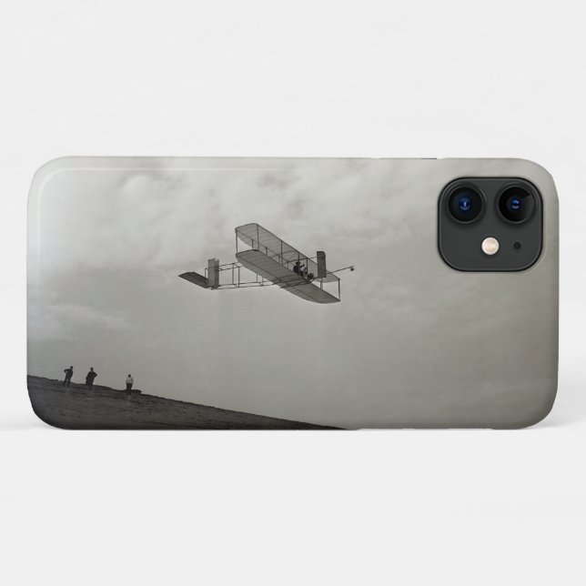 Funda De Case-Mate Para iPhone Glider Test Flight Aviation Wright Brothers (Reverso (horizontal))