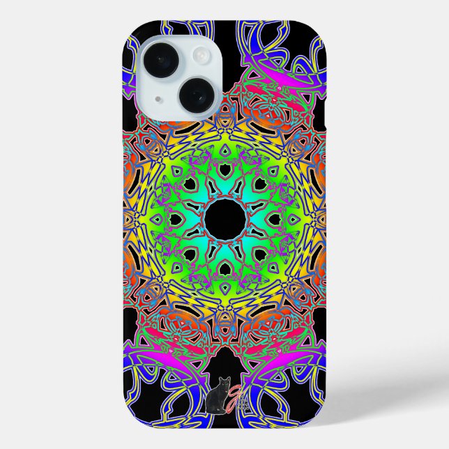 Funda De Case-Mate Para iPhone Glifo de Objet d’art Spectra (Reverso )