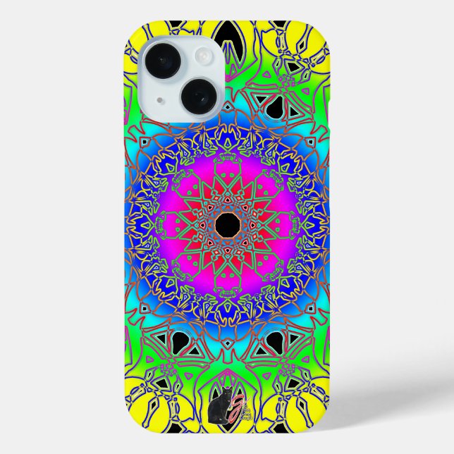 Funda De Case-Mate Para iPhone Glifo espectra quixótico (Reverso )