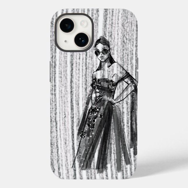 Funda De Case-Mate Para iPhone "GlimmrTech Couture" (Reverso )