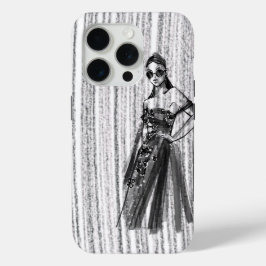 Funda Para iPhone 15 Pro "GlimmrTech Couture"