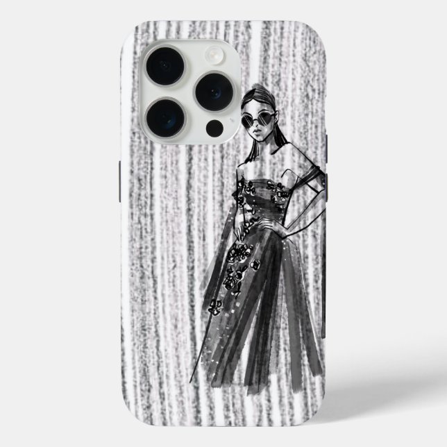Funda De Case-Mate Para iPhone  "GlimmrTech Couture" (Reverso )