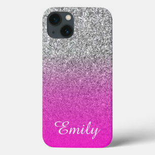 title_seo2 Glitter Plateado Neon Rosa Ombre Personalizado