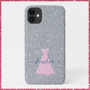 Funda Para iPhone 11 Glittering Silver Gink