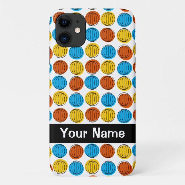 Funda De Case-Mate Para iPhone Globe iPhone 'Nombre' iPhone 11 apenas ahí funda (Reverso)