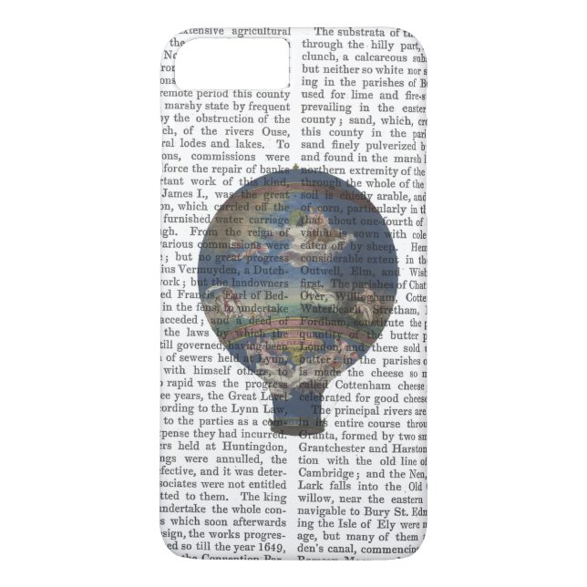 Funda De Case-Mate Para iPhone Globo aerostático de máquina (Reverso)