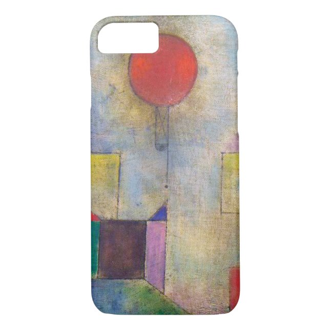 Funda De Case-Mate Para iPhone Globo Rojo, Klee (Reverso)