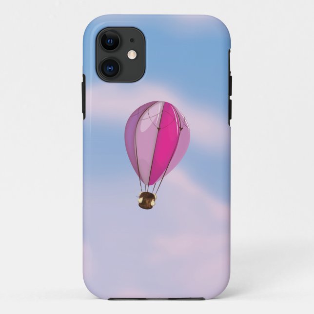 Funda De Case-Mate Para iPhone Globos de aire caliente (Reverso)