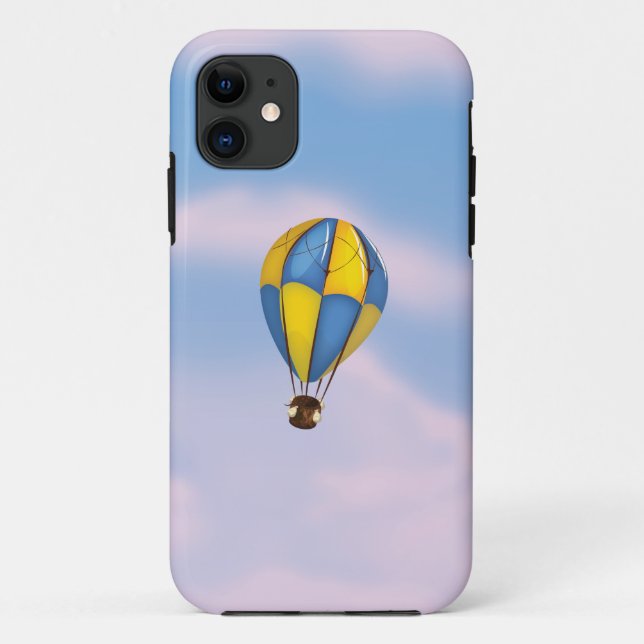 Funda De Case-Mate Para iPhone Globos de aire caliente (Reverso)