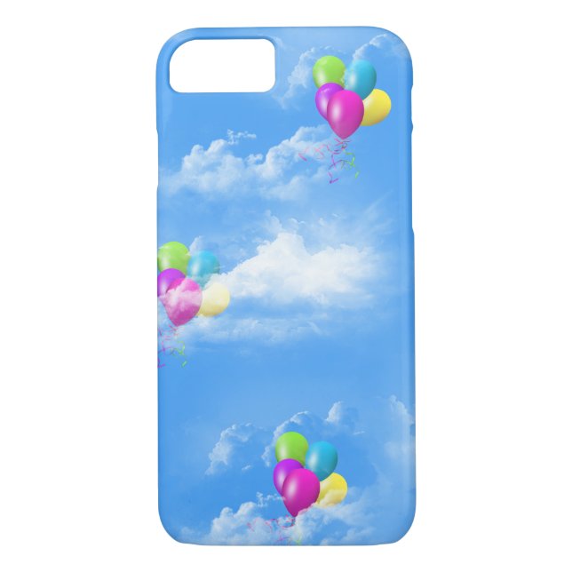 Funda De Case-Mate Para iPhone Globos flotantes (Reverso)