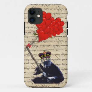 Funda Para iPhone 11 Globos gorilas y cardíacos