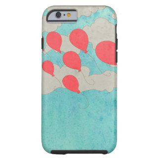 Funda Resistente Para iPhone 6 Globos rojos