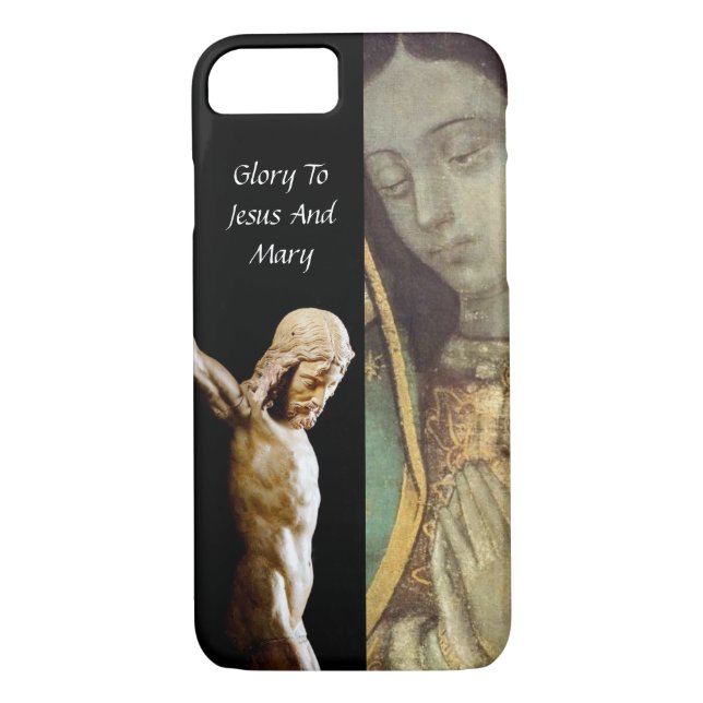 Funda De Case-Mate Para iPhone Gloria A Jesús Y María (Reverso)