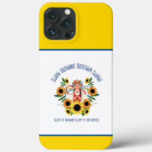 Funda Para iPhone 13 Pro Max Gloria de Chica ucraniano a Ucrania