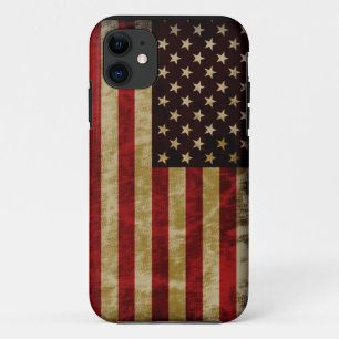 Funda Para iPhone 11 Gloria del estilo del Grunge vieja de la bandera