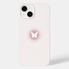 Funda Para iPhone 14 De Case-Mate Glowing Butterfly Pastel