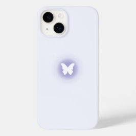 Funda Para iPhone 14 De Case-Mate Glowing Butterfly Pastel