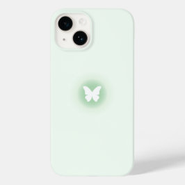 Funda Para iPhone 14 De Case-Mate Glowing Butterfly Pastel