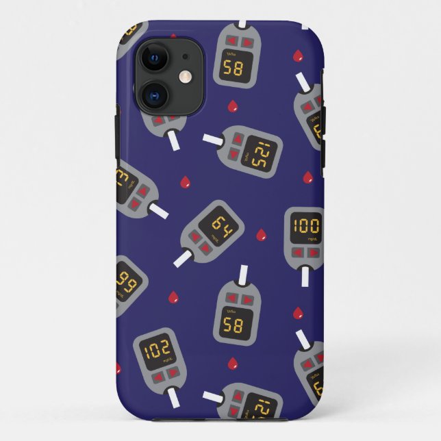 Funda De Case-Mate Para iPhone Glucómetro (Reverso)