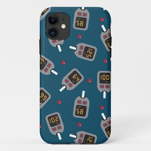 Funda De Case-Mate Para iPhone Glucómetro (Reverso)