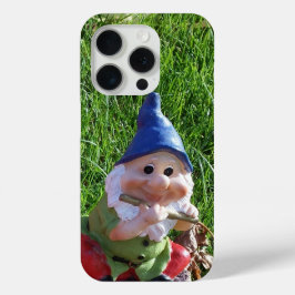 Funda Para iPhone 15 Pro Gnome de jardín en el Mágico Yard