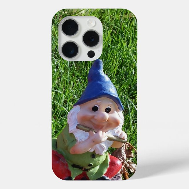 Funda De Case-Mate Para iPhone Gnome de jardín en el Mágico Yard (Reverso )