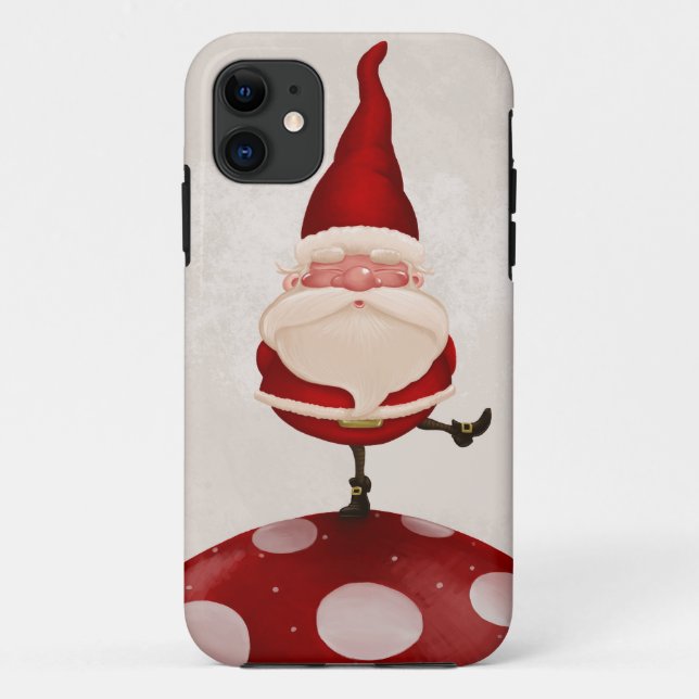 Funda De Case-Mate Para iPhone Gnome en hongo (Reverso)