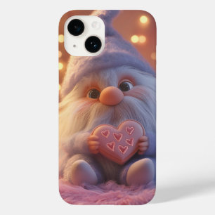 Funda Para iPhone 14 De Case-Mate Gnome lindo con corazón: diseño El día de San Vale