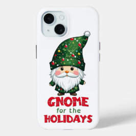 Funda Para iPhone 15 Gnome Para Los Navidades Funny Y Adorable De Las V