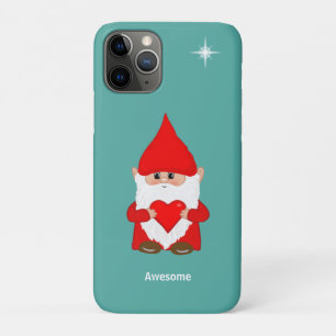 iPhone 11 Pro gnomo feliz con corazón en funda Case-Mate para iP