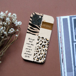 Funda Para iPhone 13 Godfidence faith 