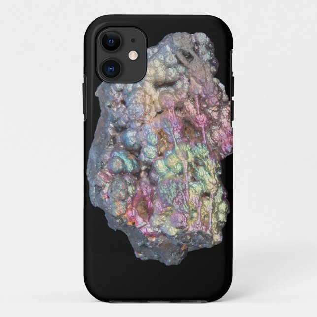 Funda De Case-Mate Para iPhone Goethite que muestra Iridescence (Reverso)