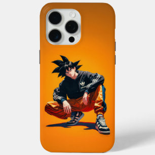 Funda Para iPhone 15 Pro Max Goku Estilo Saiyajin Urbano