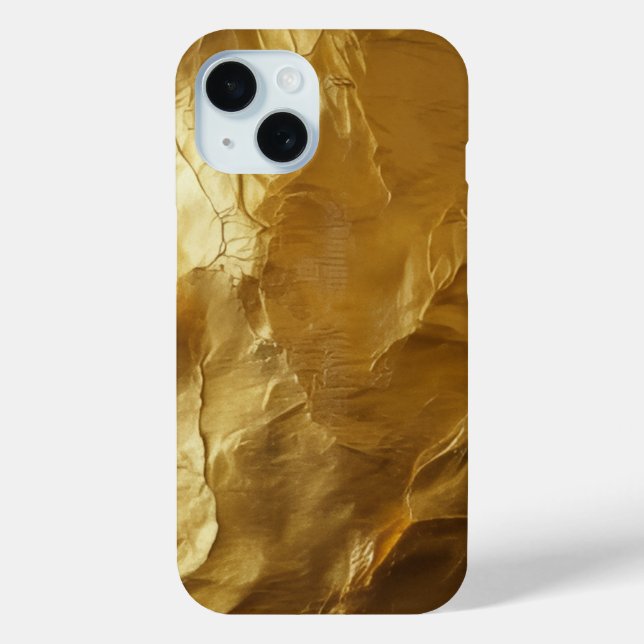 Funda De Case-Mate Para iPhone Gold Luxury  (Reverso )