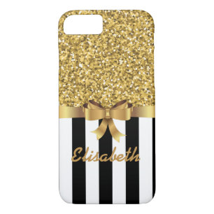 title_seo2 GOLD PURPURINA BLACK vertical STRIPTS BOW MONOGRAM